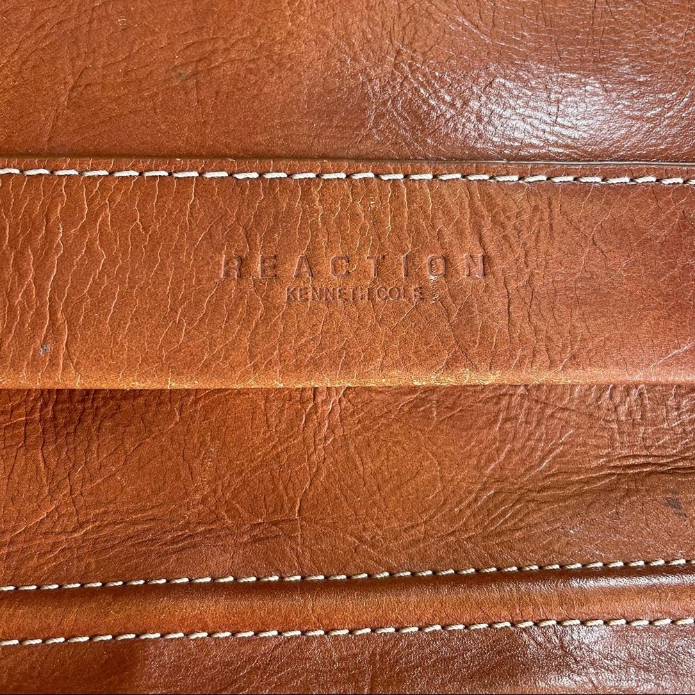 Kenneth Cole Reaction Leather Shoulder Bag - Picture 5 of 12